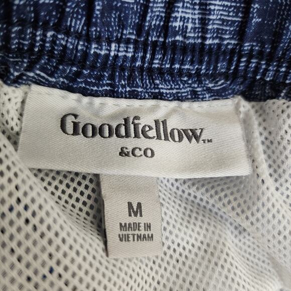 Goodfellow Medium Blue Summer Swim Shorts - Picture 3 of 4